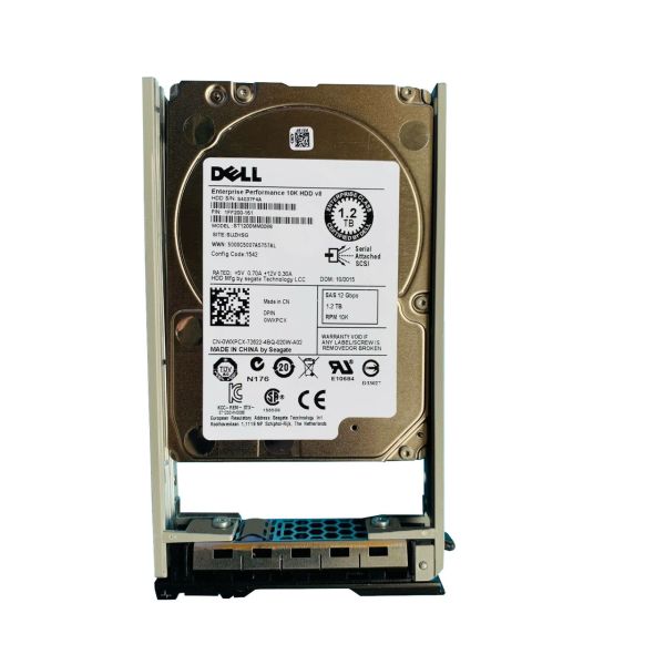 Dell 1.2TB 10K 2.5 SAS 12G 400-AJPZ (400-AJPZ-RFB)