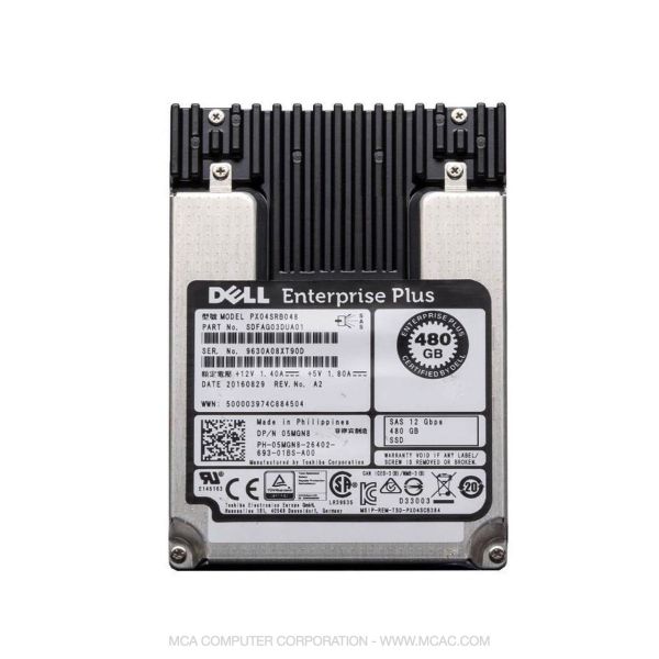 Dell 480GB SSD 2.5 SAS 12G RI (5MGN8-RFB)