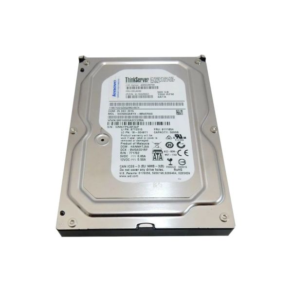 Dell HD 500G 7.2K 3.5 SATA MSK PL (6VVK7-RFB)