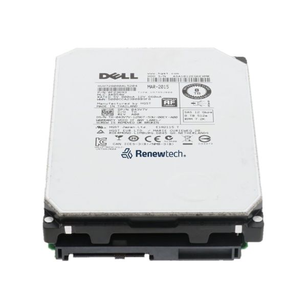 Dell 8TB 7.2K 3.5 SAS 12G C9FH2 (C9FH2-RFB)
