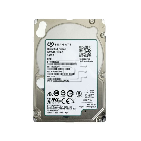 Dell Seagate Savvio 900GB 10K 2.5 (ST9900805SS-COMPELLE-RFB)