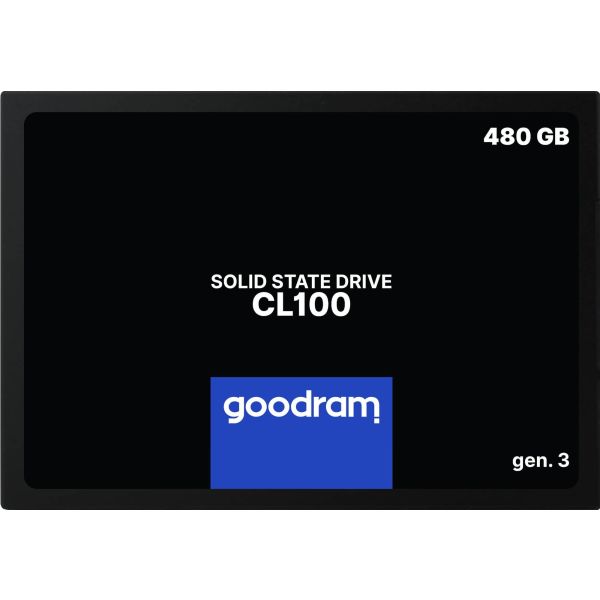 Goodram CL100 gen.3 480 GB 2.5" SATA III 3D NAND (SSDPR-CL100-480-G3)