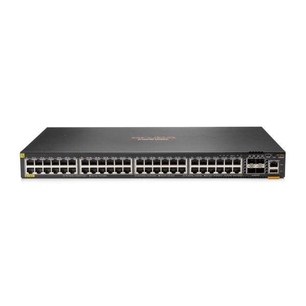 HPE Aruba CX6300F 48G Class 4 PoE 4SFP56 Switch (JL665AR)
