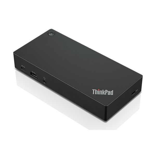 Lenovo 03X7609 laptop dock & poortreplicator Bedraad USB 3.2 Gen 2 (3.1 Gen 2) Type-A Zwart (03X7609)