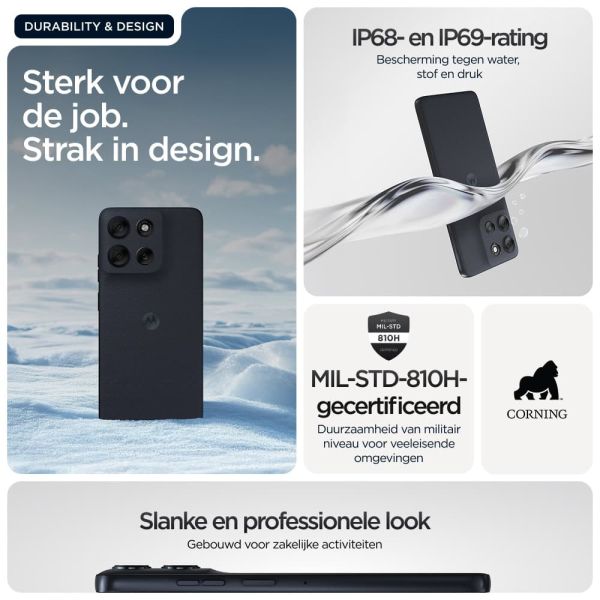 Motorola moto g56 5G 17,1 cm (6.72") Hybride Dual SIM Android 15 USB Type-C 8 GB 256 GB 5200 mAh Zwart (PB7Y0069SE) Motorola moto g56 5G 17,1 cm (6.72") Hybride Dual SIM Android 15 USB Type-C 8 GB 256 GB 5200 mAh Zwart (PB7Y0069SE)