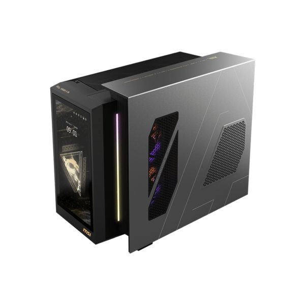 MSI MEG Vision X AI 2NVR7-236AT Intel Core Ultra 7 265K 64 GB DDR5-SDRAM 2 TB SSD NVIDIA GeForce RTX 5070 Ti Windows 11 Home Desktop PC Zwart (00B92111-236)