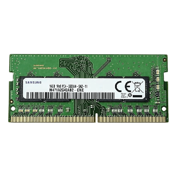 Samsung M471A2G43BB2-CWE 16GB Memory Module - DDR4 - 288-pin - PC4-25600 - Non-ECC - 1R x 8 - 1.2 Volts (M471A2G43BB2-CWE)