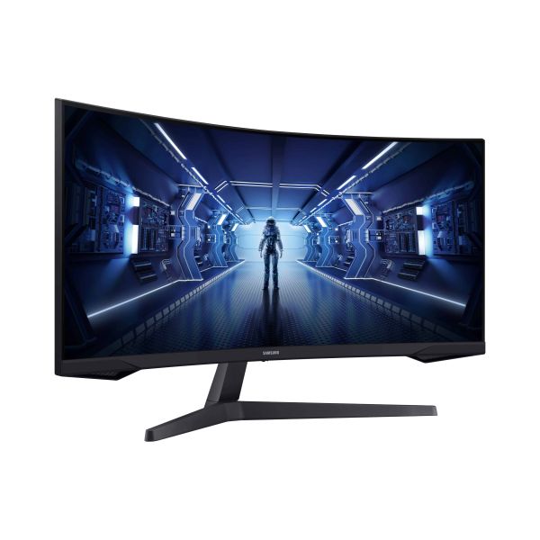 Samsung Odyssey C34G55TWWP 86,4 cm (34") 3440 x 1440 Pixels UltraWide Dual Quad HD LED Zwart (LC34G55TWWPXEN)