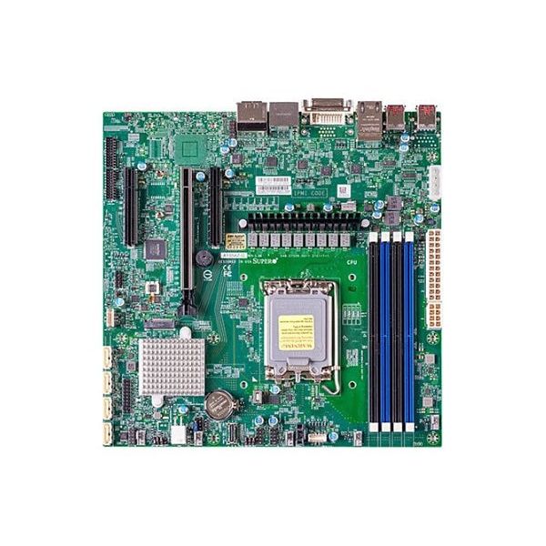 Super Micro Supermicro Micro-ATX X13SAZ-F 14th/13th/12th Gen LGA 1700 (MBD-X13SAZ-F-O)