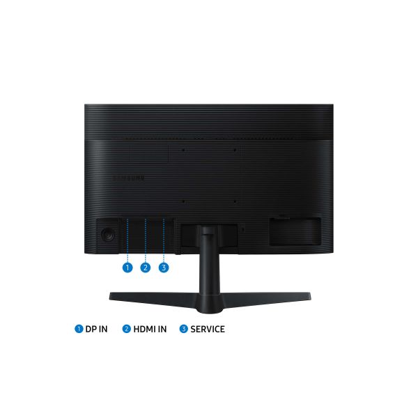Samsung T37F computer monitor 61 cm (24") 1920 x 1080 Pixels Full HD LCD Zwart (LF24T370FWRXEN)