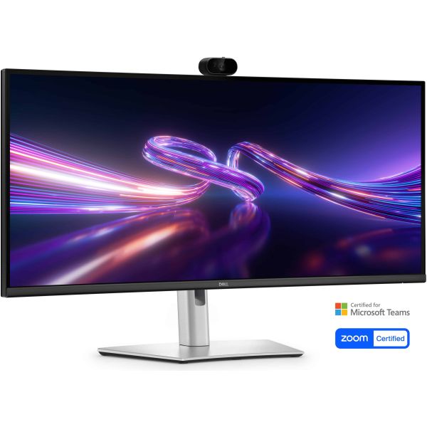 DELL Pro P P3426WEV computer monitor 86,6 cm (34.1") 3440 x 1440 Pixels Wide Quad HD LCD Zwart, Zilver (DELL-P3426WEV)
