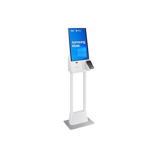 Samsung KM24C-W Kiosk-ontwerp 61 cm (24") LED 250 cd/m² Full HD Wit Touchscreen Type processor Windows 10 IoT Enterprise (LH24KMC3BGCXEN)
