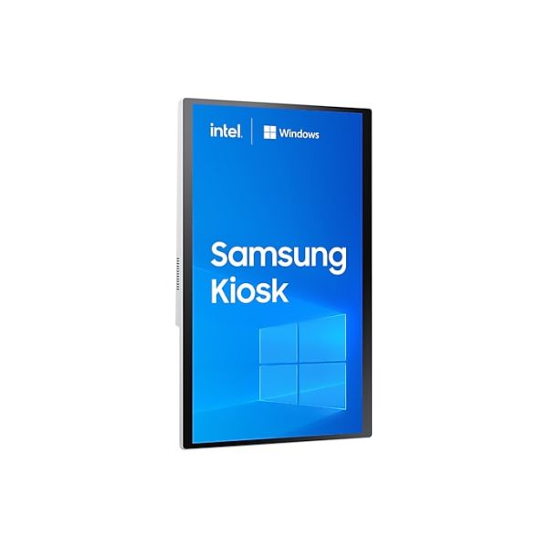 Samsung KM24C-W Kiosk-ontwerp 61 cm (24") LED 250 cd/m² Full HD Wit Touchscreen Type processor Windows 10 IoT Enterprise (LH24KMC3BGCXEN)