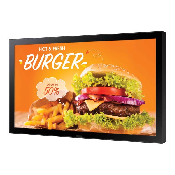 Samsung LH24OHBEBGBXEN beeldkrant Digitale signage flatscreen 61 cm (24") IPS Wifi 1500 cd/m² Full HD Zwart Tizen 6.5 (LH24OHBEBGBXEN)