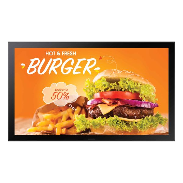 Samsung LH24OHBEBGBXEN beeldkrant Digitale signage flatscreen 61 cm (24") IPS Wifi 1500 cd/m² Full HD Zwart Tizen 6.5 (LH24OHBEBGBXEN)