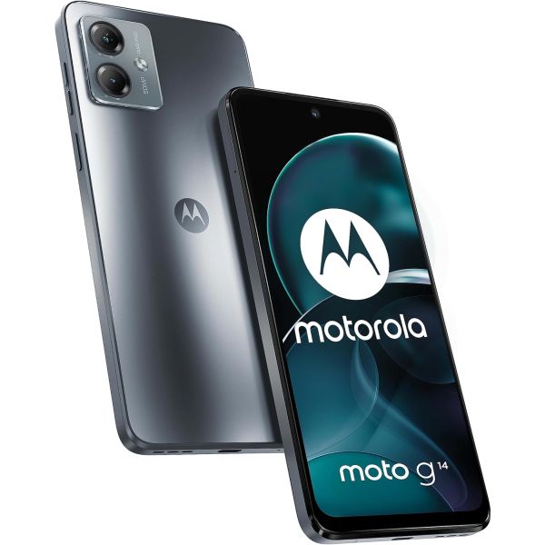 Motorola Moto G14 6.5 128GB Steel Gray (PAYF0000SE)