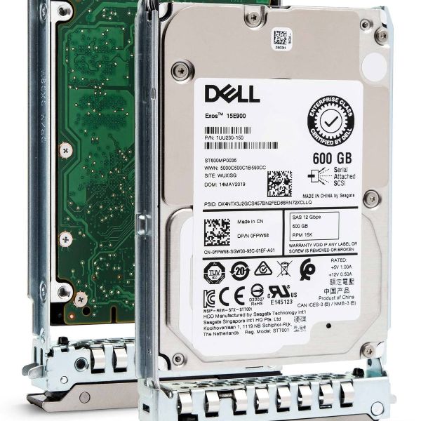 Dell 600GB 15K RPM SAS 12Gbps Hard Drive (400-ATIN-RFB)