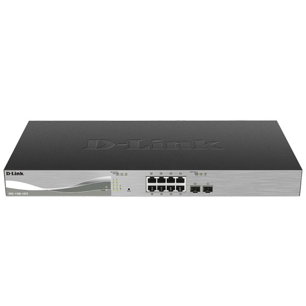 D-Link DXS-1100-10TS netwerk-switch Managed L2 10G Ethernet (100/1000/10000) 1U Zwart (DXS-1100-10TS)