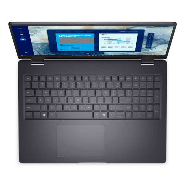 DELL Pro 16 PC16250 Intel Core Ultra 5 225U Laptop 40,6 cm (16") Full HD+ 16 GB DDR5-SDRAM 512 GB SSD Wi-Fi 6E (802.11ax) Windows 11 Pro US International Zwart (HNTTT)
