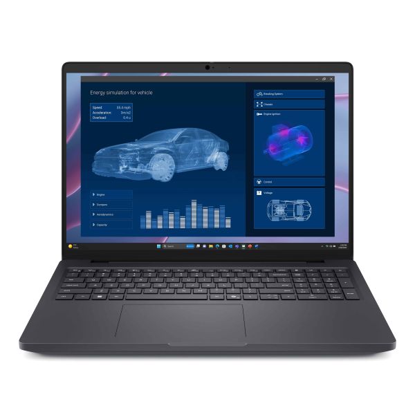 DELL Pro Max 16 MC16255 Copilot+ PC AMD Ryzen AI 7 PRO PRO 350 Mobiel werkstation 40,6 cm (16") Full HD+ 32 GB LPDDR5x-SDRAM 512 GB SSD NVIDIA RTX PRO 500 Blackwell Wi-Fi 7 (802.11be) Windows 11 Pro Engels Zwart (NXPP3)