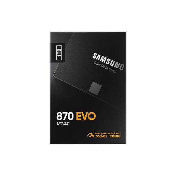Samsung 870 EVO 1 TB 2.5" SATA III V-NAND MLC (MZ-77E1T0BW)