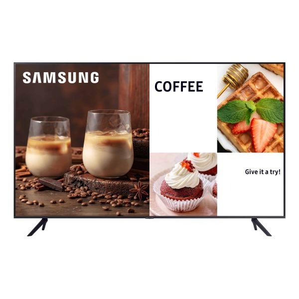 Samsung LH75BECHLGUXEN beeldkrant Digitale signage flatscreen 190,5 cm (75") LED Wifi 4K Ultra HD Zwart Type processor Tizen (LH75BECHLGUXEN)