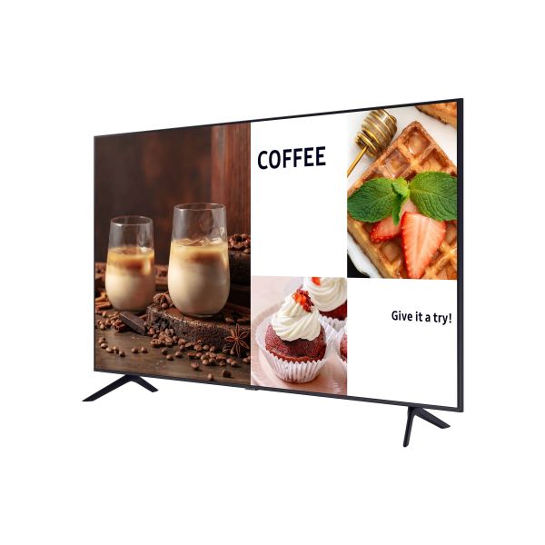 Samsung LH75BECHLGUXEN beeldkrant Digitale signage flatscreen 190,5 cm (75") LED Wifi 4K Ultra HD Zwart Type processor Tizen (LH75BECHLGUXEN)