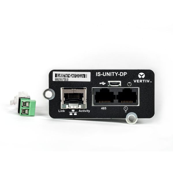 Vertiv Liebert IS-UNITY-DP netwerkkaart Intern Ethernet 100 Mbit/s (IS-UNITY-DP)