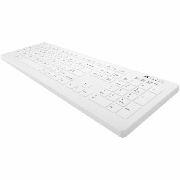 Cherry Active Key Flat Profile Wireless Hygie (AK-C8112-FU1-W/PN)