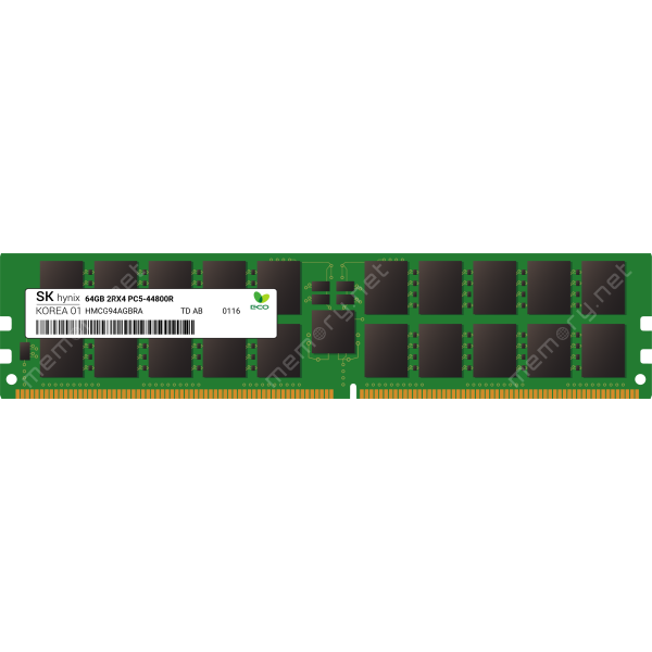 SK Hynix 64GB 2Rx4 DDR5-5600 DIMM (HMCG94AGBRA177N)