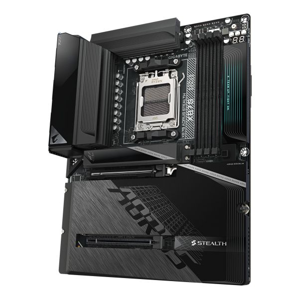 GIGABYTE X870 AORUS STEALTH AMD X870 Socket AM5 ATX (X870 A STEALTH) GIGABYTE X870 AORUS STEALTH AMD X870 Socket AM5 ATX (X870 A STEALTH)
