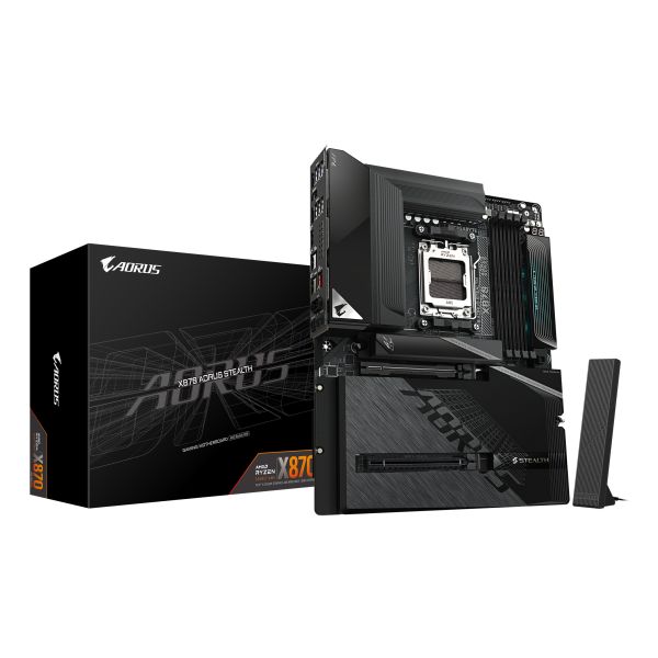 GIGABYTE X870 AORUS STEALTH AMD X870 Socket AM5 ATX (X870 A STEALTH)