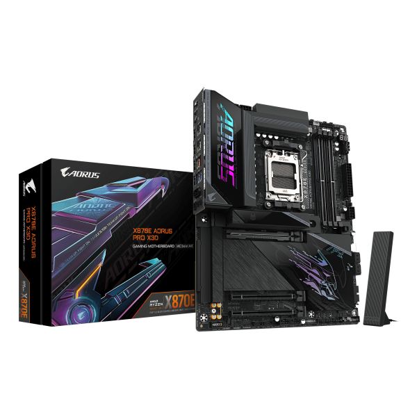 GIGABYTE X870E AORUS PRO X3D AMD X870E Socket AM5 ATX (X870E A PRO X)