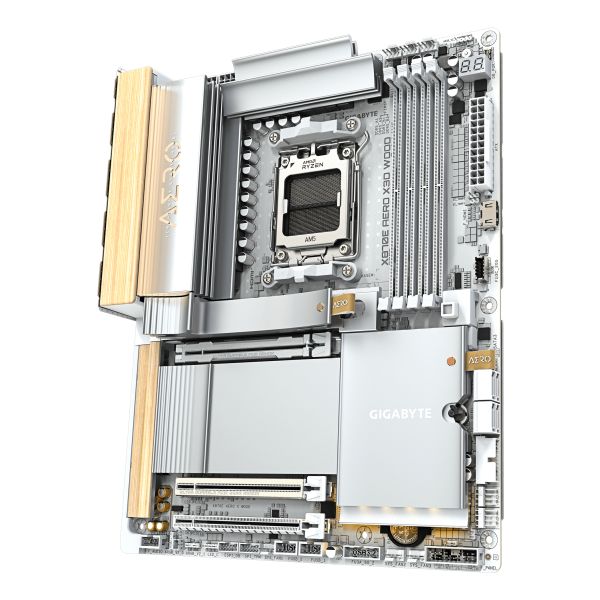 GIGABYTE X870E AERO X3D WOOD AMD X870E Socket AM5 ATX (X870E AERO X WOOD) GIGABYTE X870E AERO X3D WOOD AMD X870E Socket AM5 ATX (X870E AERO X WOOD)
