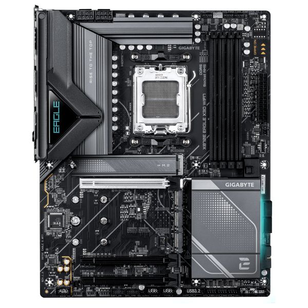 GIGABYTE X870E EAGLE X3D WIFI7 AMD X870E Socket AM5 ATX (X870E EAGLE X WF7) GIGABYTE X870E EAGLE X3D WIFI7 AMD X870E Socket AM5 ATX (X870E EAGLE X WF7)