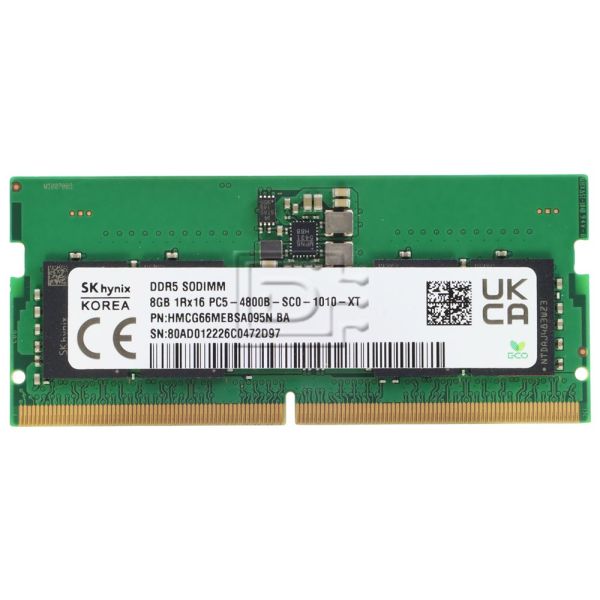 Hynix DDR5 SODIMM 8GB 4800MHz (HMCG66MEBSA095N)