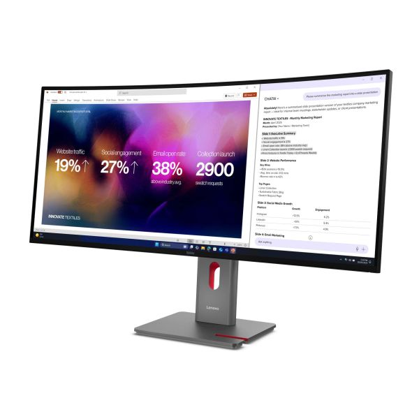 Lenovo ThinkVision P40WD-40 Monitor (64B4XAT1EU)