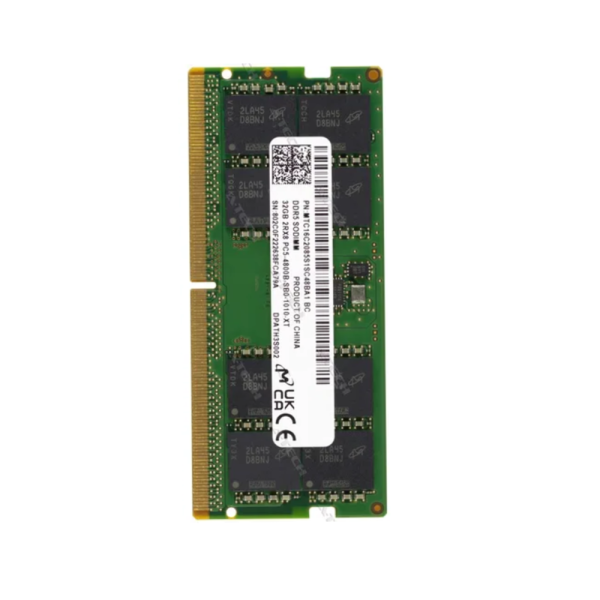 Micron DDR5 32GB 4800MHz SO-DIMM (MTC16C2085S1SC48BA1)