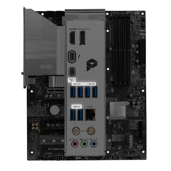 MSI PRO Z890-S WIFI PZ, Intel, LGA 1851 (Socket V1), Intel Core Ultra (Series 2), Intel LGA1851, 256 (PRO Z890-S WIFI PZ)