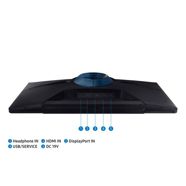 Samsung Odyssey S27AG500PP 68,6 cm (27") 2560 x 1440 Pixels Quad HD LED Zwart (LS27AG500PPXEN)