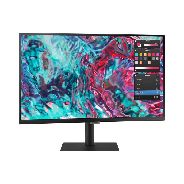 Samsung ViewFinity S80TB 68,6 cm (27") 3840 x 2160 Pixels 4K Ultra HD LED Zwart (LS27B800TGUXEN)