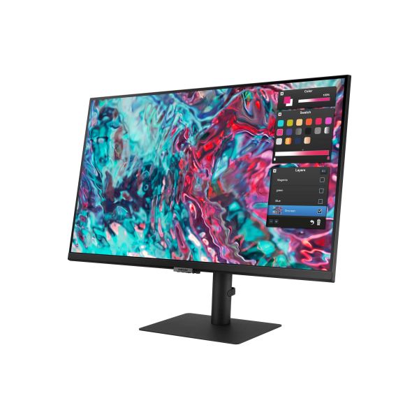 Samsung ViewFinity S80TB 68,6 cm (27") 3840 x 2160 Pixels 4K Ultra HD LED Zwart (LS27B800TGUXEN)