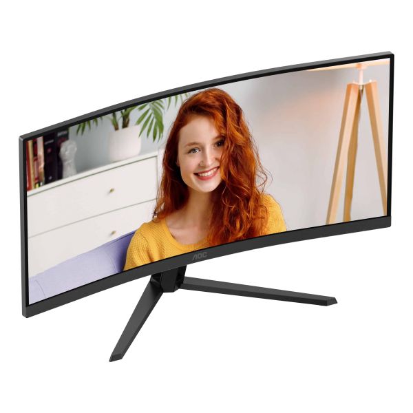 AOC B3 CU34B3E computer monitor 86,4 cm (34") 3440 x 1440 Pixels Wide Quad HD LED Zwart (CU34B3E)