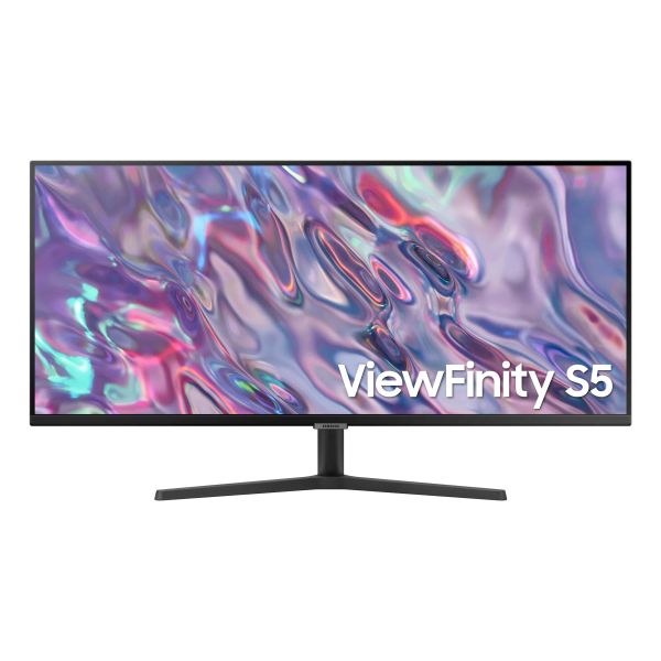 Samsung ViewFinity S5 S50GC 86,4 cm (34") 3440 x 1440 Pixels UltraWide Quad HD LED Zwart (LS34C500GAUXEN)