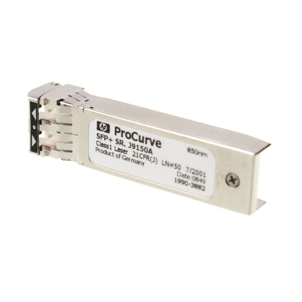 HPE Aruba 10G SFP+ LC SR 300M OM3 MMF Transceiver (J9150-61201)