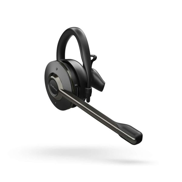 Jabra Engage 75 Headset Draadloos Neckband, oorhaak, Hoofdband Kantoor/callcenter Bluetooth Zwart (9555-583-111)