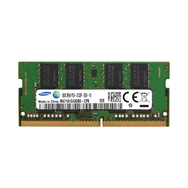 Samsung M471A1G43DB0-CPB 8 GB Memory Module - 2Rx8 - DDR4 SDRAM - PC4-2133p - SO-DIMM - 2133 MHz - Non-ECC (M471A1G43DB0-CPB)