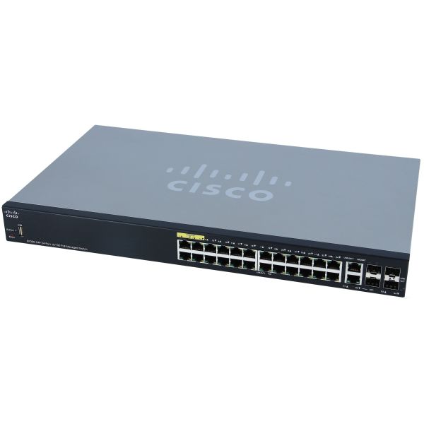 Cisco Refurb/SF350-24 24P 10/100 Manag Switch (SF350-24-K9-EU-RF)