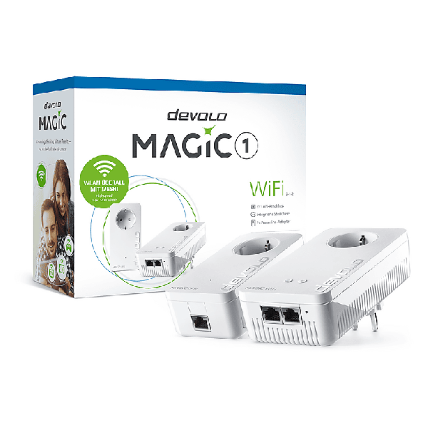 Devolo Magic 1 WiFi 2-1-2 Starter Kit (zwei Adapter) (8359)