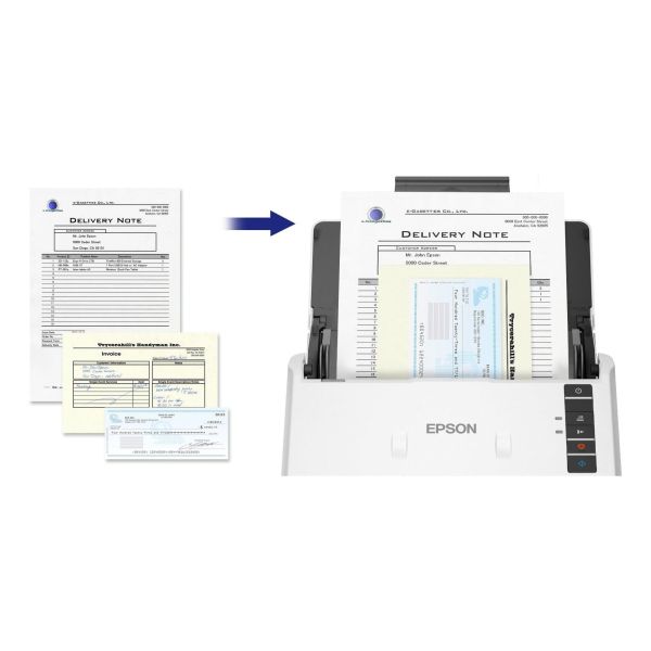 Epson WorkForce DS-530III Paginascanner 600 x 600 DPI A4 Wit (B11B286401)